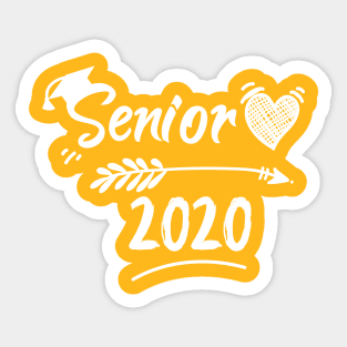 Senior 2020 , Graduation , Cute 2020 Senior Vibes Squad Sticker